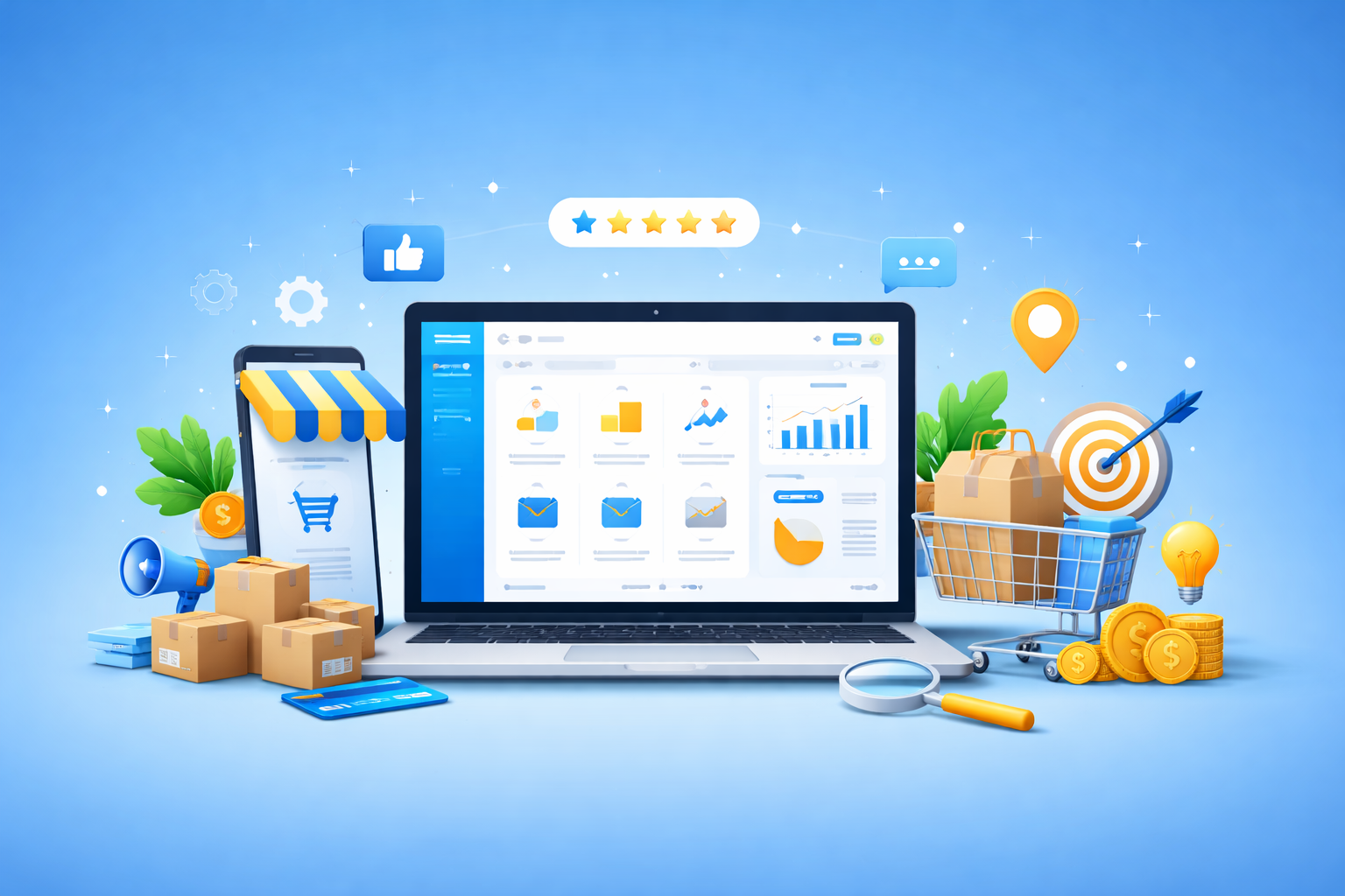 Walmart Account Management Solutions for Advertising and Scalable Marketplace Growth